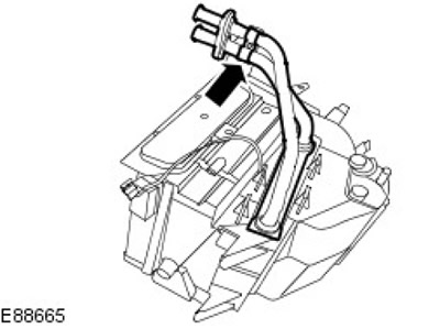 Сердцевина отопителя - снятие и установка Defender 2007