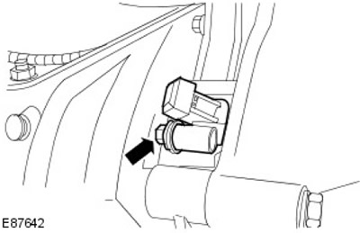 Датчик положения коленчатого вала (CKP) - снятие и установка Defender 2007