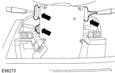 Кожухи рулевой колонки - снятие и установка Defender 2007