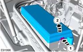 Вентилятор охлаждения модуля управления двигателем 2.7L Discovery 3