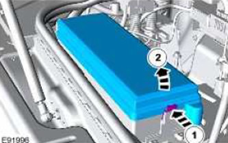 Вентилятор охлаждения модуля управления двигателем 4.0L Discovery 3