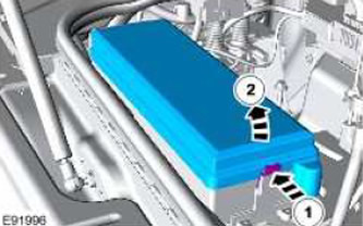 Вентилятор охлаждения модуля управления двигателем 4.4L Discovery 3