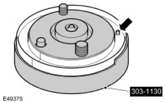 Импульсное колесо датчика положения коленчатого вала 2.7L Discovery 3