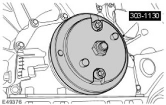 Импульсное колесо датчика положения коленчатого вала 2.7L Discovery 3