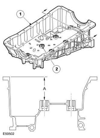 Лестничная конструкция двигателя в сборе Discovery 3
