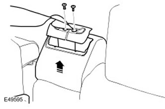 Механизм втягивания ремня центрального сиденья 60/40 Discovery 3