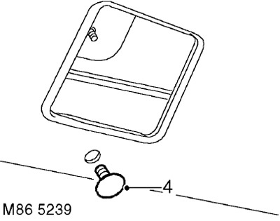 Коаксиальный провод - передняя антенна - 5-и дверные модели Freelander 1