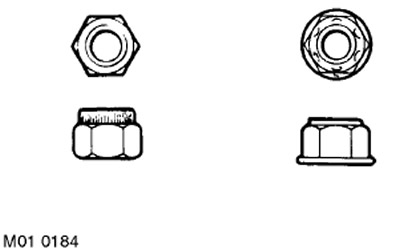 Обозначение гаек Freelander 1