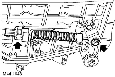Коробка передач: автомобиль с двигателем Td4 - снятие и установка Freelander 1