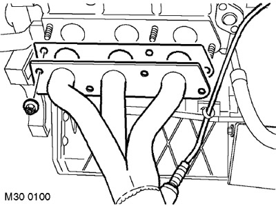 Коробка передач с двигателем KV6 (двигатель с коробкой сняты) Freelander 1