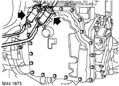 Коробка передач: автомобиль с двигателем Td4 - снятие и установка Freelander 1