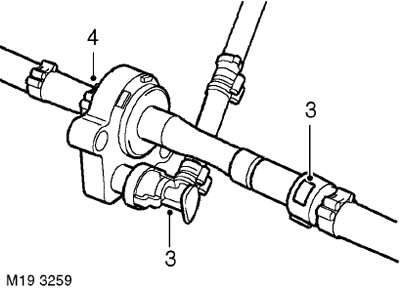 Биметаллический клапан системы подачи топлива: до мая 2003 Freelander 1