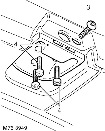 Передние защелка и фиксатор жесткой крыши Freelander 1