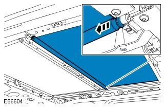 Солнцезащитная панель для прозрачной крыши Freelander 2