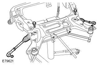 Снятие и установка рулевого механизма Freelander 2