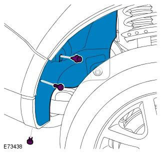 Задняя антенна системы контроля давления в шинах (TPMS) Freelander 2