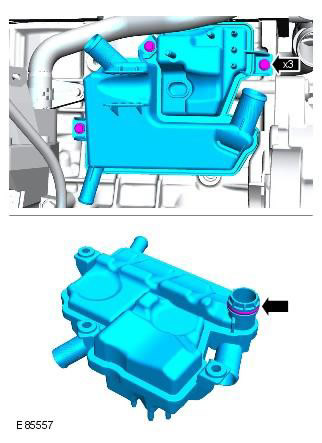 Маслоотделитель системы вентиляции картера двигателя Freelander 2