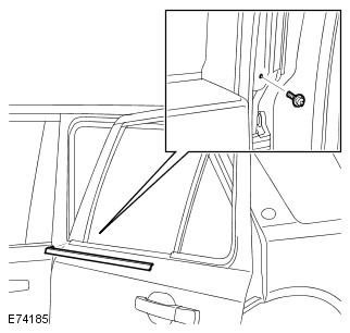 Стеклоподъемник и электродвигатель окна задней двери Freelander 2