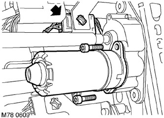 Электродвигатель продольной регулировки переднего сиденья Range Rover 3