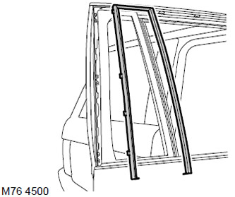 Неподвижное стекло задней двери Range Rover 3