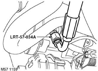 Проверка давления в гидравлической системе TD6 Range Rover 3