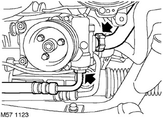 Насос гидроусилителя рулевого управления V8 Range Rover 3
