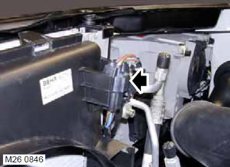 Электродвигатель вентилятора конденсатора Range Rover 3