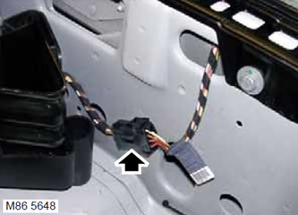 Жгут электропроводки двери багажного отделения Range Rover 3