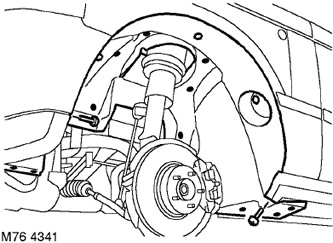 Подкрылок передней колесной арки Range Rover 3