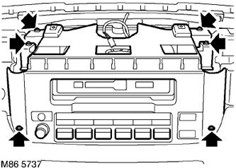 Главный блок информационного дисплея Range Rover 3