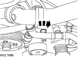 Ремень привода навесного оборудования двигателя V8 Range Rover 3