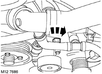Натяжитель ремня привода навесного оборудования V8 Range Rover 3