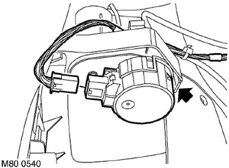 Электродвигатель переключения режимов подачи воздуха Range Rover 3