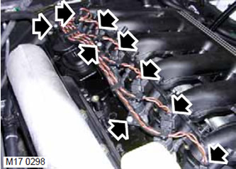 Клапан системы принудительной вентиляции картера Range Rover 3