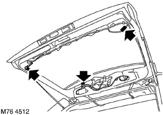 Стекло верхней двери багажного отделения Range Rover 3