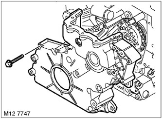 Переборка крышки шестерён механизма газораспределения Range Rover 3
