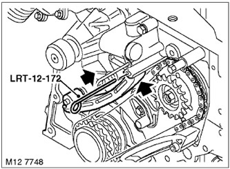 Прокладка крышки шестерён механизма газораспределения Range Rover 3