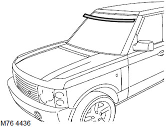 Ветровое стекло Range Rover 3