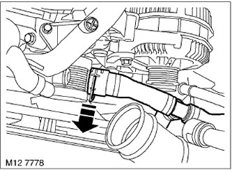 Снятие и установка двигателя Range Rover 3