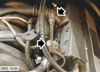 Двигатель и навесные агрегаты - снятие и установка Range Rover 3