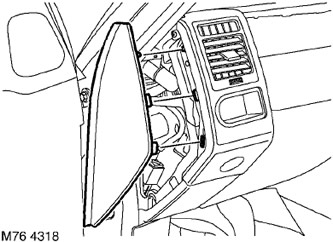 Торцевая панель управления Range Rover 3