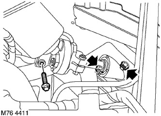 Снятие и установка панели управления для доступа Range Rover 3