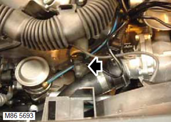 Правый клапан регулятора фаз газораспределения (VCC) Range Rover 3