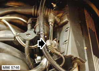 Верхняя передняя крышка ГРМ левой головки цилиндров Range Rover 3