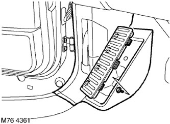 Рамка опоры ноги леворульного автомобиля Range Rover 3