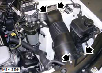 Замена теплопередающего элемента охладителя топлива Range Rover 3