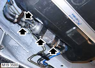 Снятие и установка топливного бака Range Rover 3