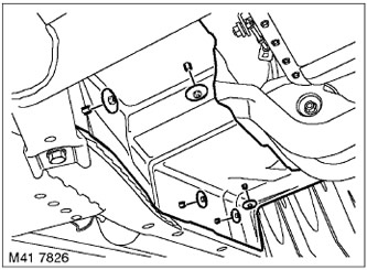 Снятие и установка раздаточной коробки TD6 Range Rover 3