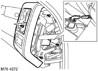 Верхняя накладка панели управления стороны пассажира Range Rover 3