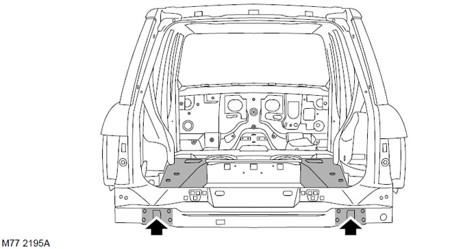 Обработка закрытых полостей для впрыскивания состава Range Rover 3